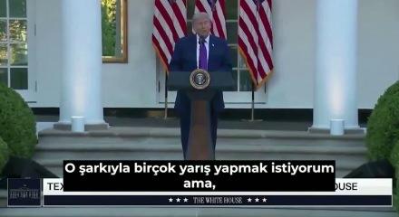 ABD başkanı Donald Trump'ın Drone korkusu herkesi g&uuml;ld&uuml;rd&uuml;