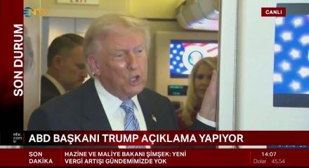 ABD Başkanı Trump'ı &ccedil;ıldırtan soru: Kendinizden utanın...