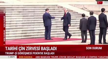 ABD ve &Ccedil;in liderleri, Pekin'de bir araya geldi