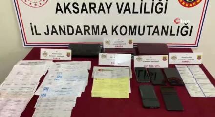 Aksaray'da tefeci operasyonu: Yakalandılar