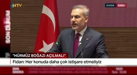  Bakan Hakan Fidan'dan Doha'da ABD-iran savaşı hakkında konuştu
