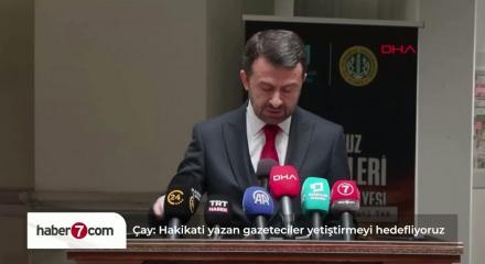 Basın İlan Kurumu Genel M&uuml;d&uuml;r&uuml; &Ccedil;ay: Hafızayı koruyan ve hakikati yazan gazeteciler yetiştirmeyi hedefliyoruz