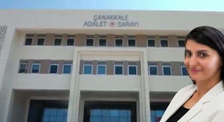 &Ccedil;anakkale&rsquo;de a&ccedil;ığa alınan kadın hakim adliyeyi bastı