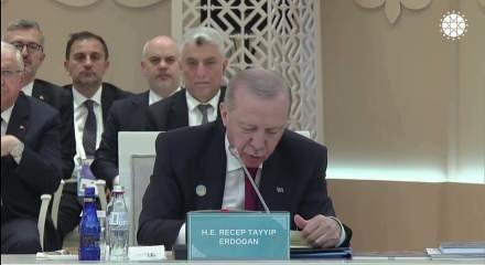 Cumhurbaşkanı Erdoğan T&uuml;rk Devletleri Teşkilatı'nda konuştu