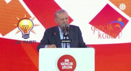 Cumhurbaşkanı Erdoğan: Hayalini kurduğumuz b&uuml;y&uuml;k ve g&uuml;&ccedil;l&uuml; T&uuml;rkiye&rsquo;nin şafağı, işte, burada atıyor