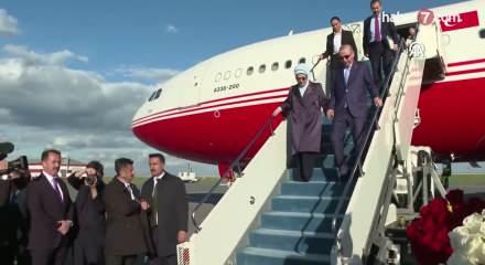 Cumhurbaşkanı Erdoğan, Kazakistan'a geldi
