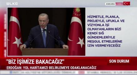 Cumhurbaşkanı Recep Tayyip Erdoğan "Burcu K&ouml;ksal partimize katıldı" dedi...
