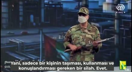 Devlet televizyonunda kullanımını anlattılar, BAE bayrağı dikkat &ccedil;ekti