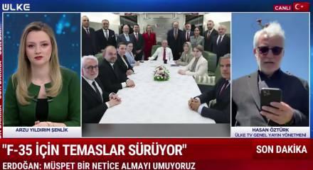 Erdoğan: F-35 g&ouml;r&uuml;şmeleri s&uuml;r&uuml;yor, KAAN&rsquo;da yeni d&ouml;nem vurgusu