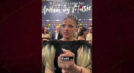 Eurovision şampiyonu Dara, T&uuml;rk gelini &ccedil;ıktı! 
