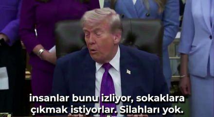 Trump'tan İran'daki K&uuml;rtlerle ilgili a&ccedil;ıklama: &Ouml;deme aldıklarında savaşıyorlar