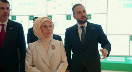 Cumhurbaşkanı Erdoğan'ın eşi Emine Erdoğan'dan k&uuml;resel iklim eylemi paylaşımı