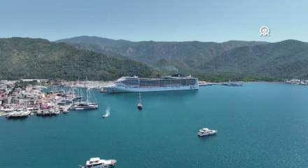 Marmaris kruvaziyer turizminde rekor sezona hazırlanıyor