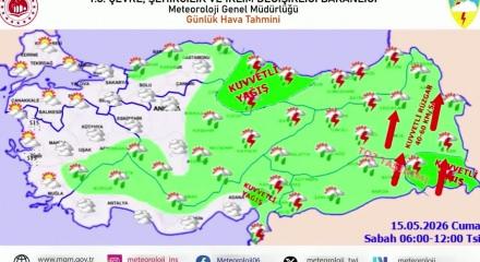 Meteoroloji&rsquo;den peş peşe uyarı: Fırtına ve &ccedil;amur yağışı geliyor