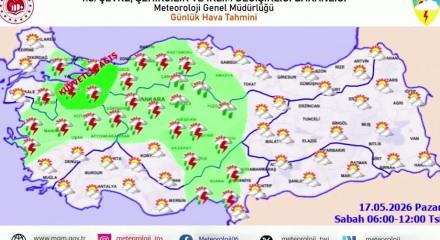Meteoroloji'den peş peşe uyarı: Kuvvetli yağış geliyor
