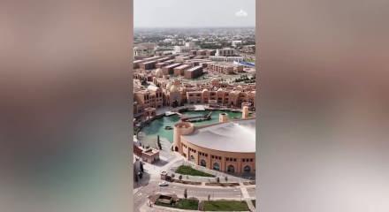 İki liderden tarihi ziyaret: T&uuml;rkistan&rsquo;a dev cami! 
