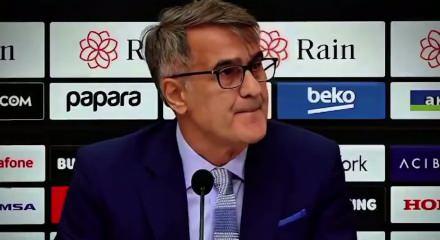 Şenol G&uuml;neş Beşiktaş a&ccedil;ıklamasıyla dikkat &ccedil;ekti