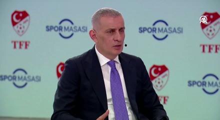 TFF Başkanı Hacıosmanoğlu "asgari &uuml;cretli futbolcu" var mı sorusunu cevaplandırdı&eacute;!