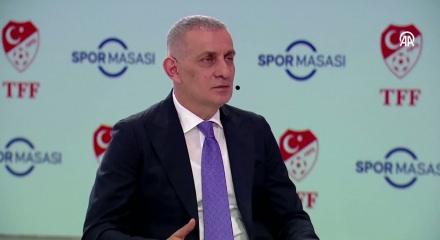 TFF başkanı Hacıosmanoğlu D&uuml;nya Kupası'na gidemeyen hakemlerimiz hakkında konuştu