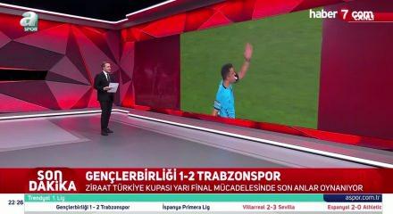 Ziraat T&uuml;rkiye Kupası'nda Trabzonspor adını finale yazdırdı