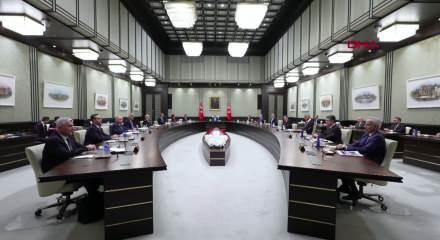 Cumhurbaşkanı Erdoğan başkanlığında Kabine Toplantısı başladı