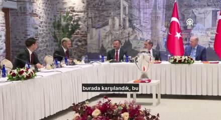 Icardi Cumhurbaşkanı Erdoğan'a T&uuml;rkiye mutluluğunu anlattı!