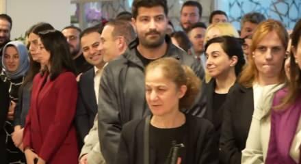 Aile ve Sosyal Hizmetler Bakanı G&ouml;ktaş, bakanlık personeli ile bayramlaştı