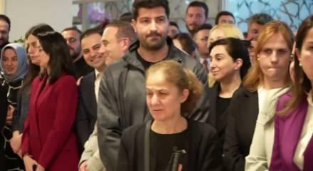 Aile ve Sosyal Hizmetler Bakanı G&ouml;ktaş, bakanlık personeli ile bayramlaştı