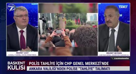 CHP'de genel merkez tahliyesinde gerginlik devam ediyor! CHP'li Mehmet Sevigen  &Ouml;zg&uuml;r &Ouml;zel'i eleştirdi! 