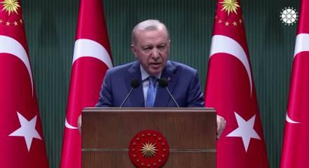 Cumhurbaşkanı Erdoğan: T&uuml;rkiye, b&ouml;lgesinin istikrar adası olarak temay&uuml;z etmiştir
