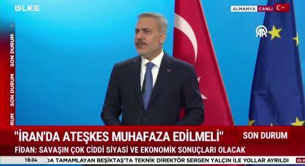 Dışişleri Bakanı Hakan Fidan Sumud Filosuna İsrail'in m&uuml;dahalesi "Korsanlıktır" dedi