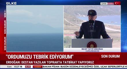Erdoğan&rsquo;dan Efes Tatbikatı mesajı: &ldquo;T&uuml;rk ordusu barışın teminatıdır&rdquo;