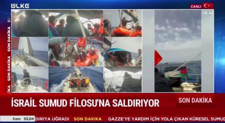 K&uuml;resel Sumud Filosu Kriz Masası duyurdu: Savaş gemileri peşlerinde!