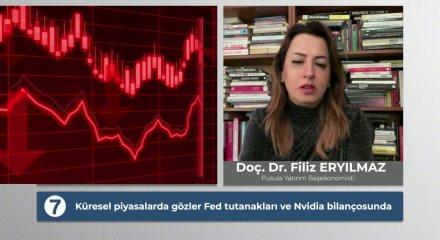 K&uuml;resel piyasalarda g&ouml;zler Fed tutanakları ve Nvidia bilan&ccedil;osunda