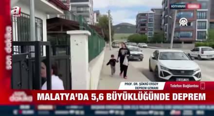 Deprem Uzmanı Ş&uuml;kr&uuml; Ersoy: Malatya'daki sarsıntı art&ccedil;ıya benzemiyor, m&uuml;stakil bir deprem