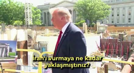 Trump: Vurma emri vermeme bir saat kalmıştı