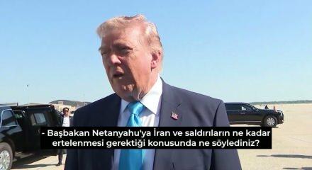 Trump&rsquo;tan dikkat &ccedil;eken &ccedil;ıkış: &ldquo;İsrail&rsquo;de y&uuml;zde 99 desteğim var&rdquo;