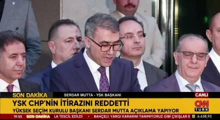 YSK, CHP'nin itiraz kararını reddetti
