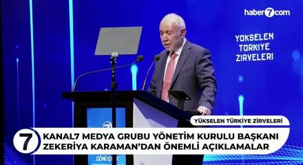 Y&uuml;kselen T&uuml;rkiye Zirveleri başladı: Zekeriya Karaman'dan &ouml;nemli a&ccedil;ıklamalar