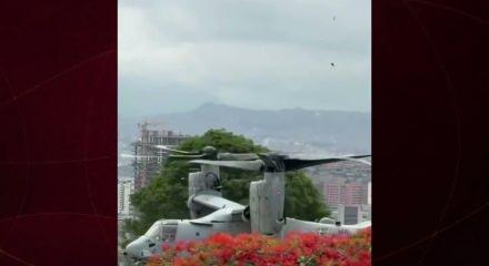 ABD'nin Venezuela'da yaptığı askeri tatbikatı halk protesto etti
