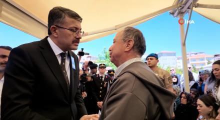   Ankara'da trafik kazasında şehit olan Jandarma Astsubay &Uuml;st&ccedil;avuş Erg&uuml;n son yolculuğuna uğurlandı