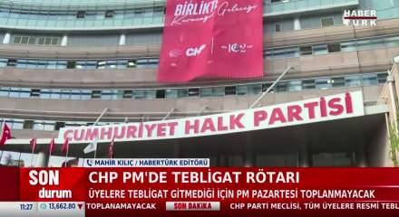 CHP Parti Meclisi, pazartesi g&uuml;n&uuml; toplanamayacak