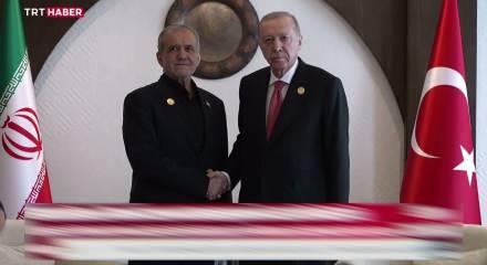 Cumhurbaşkanı Erdoğan, İranlı mevkidaşı Pezeşkiyan ile telefonla g&ouml;r&uuml;şt&uuml;