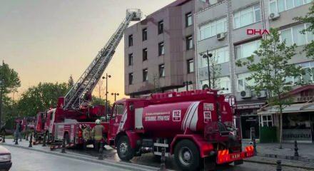 Fatih Topkapı&rsquo;daki otel yangınında 1 kişi hayatını kaybetti
