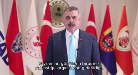 İ&ccedil;işleri Bakan Mustafa &Ccedil;ift&ccedil;i'den bayram trafiği mesajı