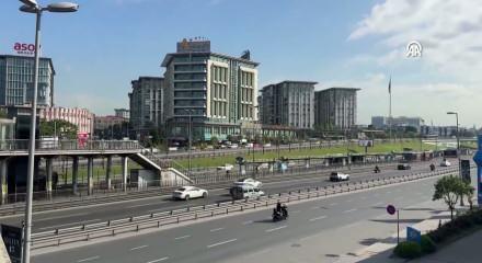 İstanbul&rsquo;da bayramın 4. g&uuml;n&uuml;nde trafik sakin seyretti