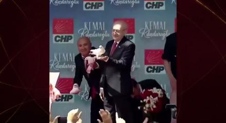 Kılı&ccedil;daroğlu'nun zor anları g&uuml;ndem oldu: G&uuml;vercini u&ccedil;uramadı!