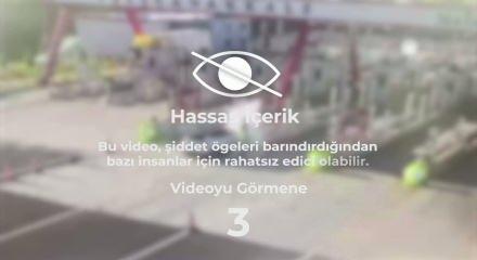 Tekirdağ'da korkun&ccedil; kaza! Gişelere &ccedil;arpan otomobildeki kadın &ouml;ld&uuml;
