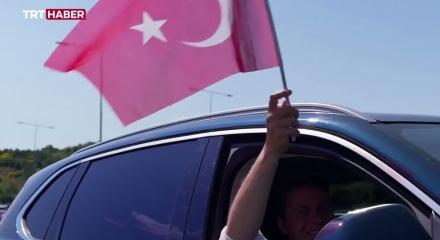 A Mill&icirc; Takım'a muhteşem uğurlama