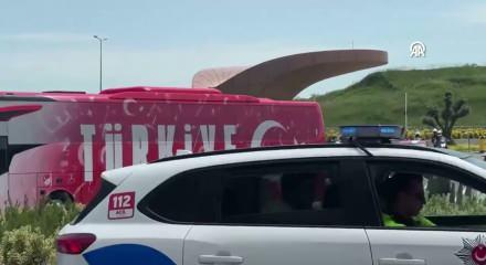 A Milli Takım'ın D&uuml;nya Kupası yolcuğu başladı!